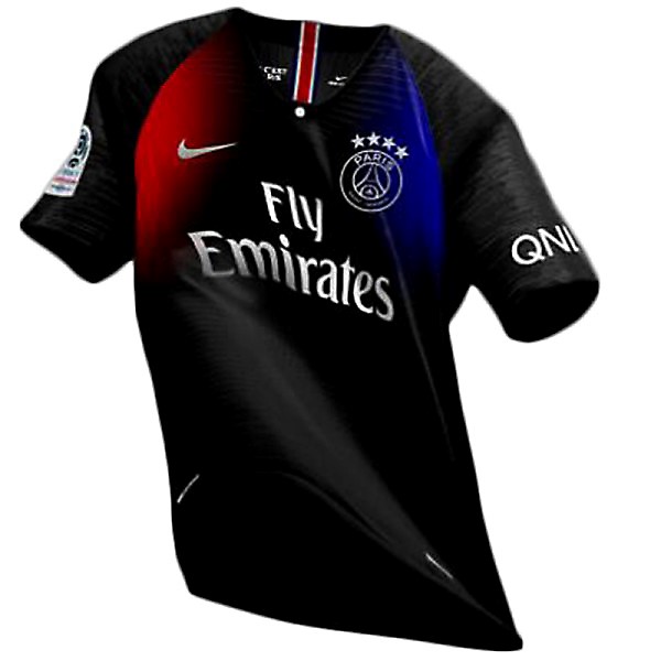 Tailandia Camiseta Paris Saint Germain Replica Segunda Ropa 2019/20 Azul